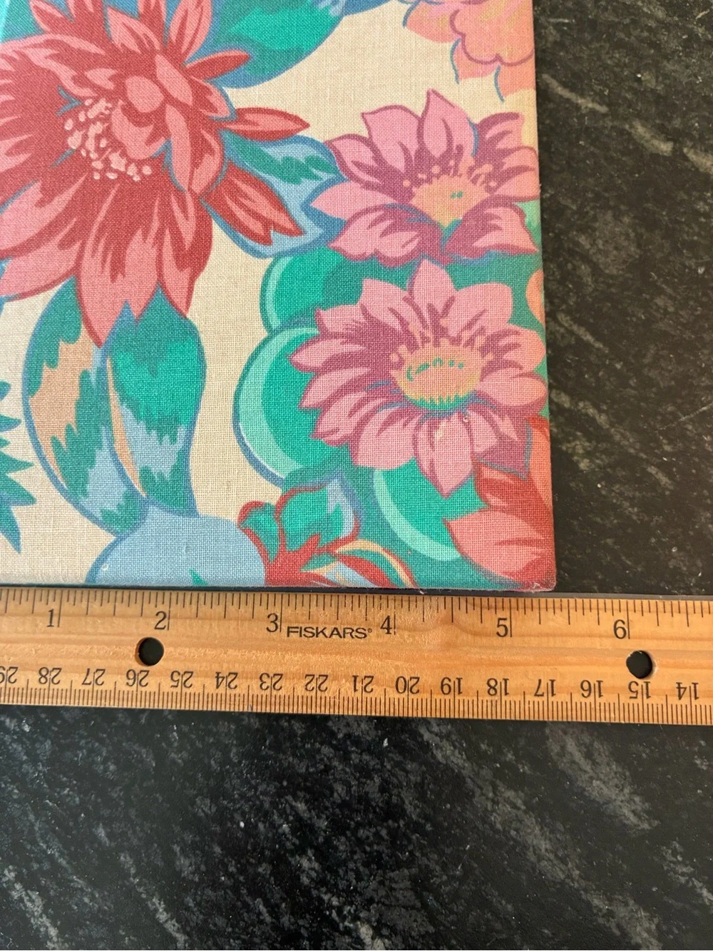 Vintage Markings by Thomas Nelson Floral Cloth Journal Cactus Flower